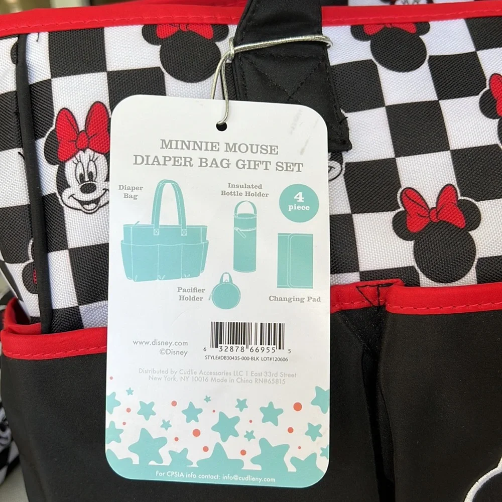 DISNEY BABY by Disney Minnie Mouse Diaper bag GIFT SET maternity